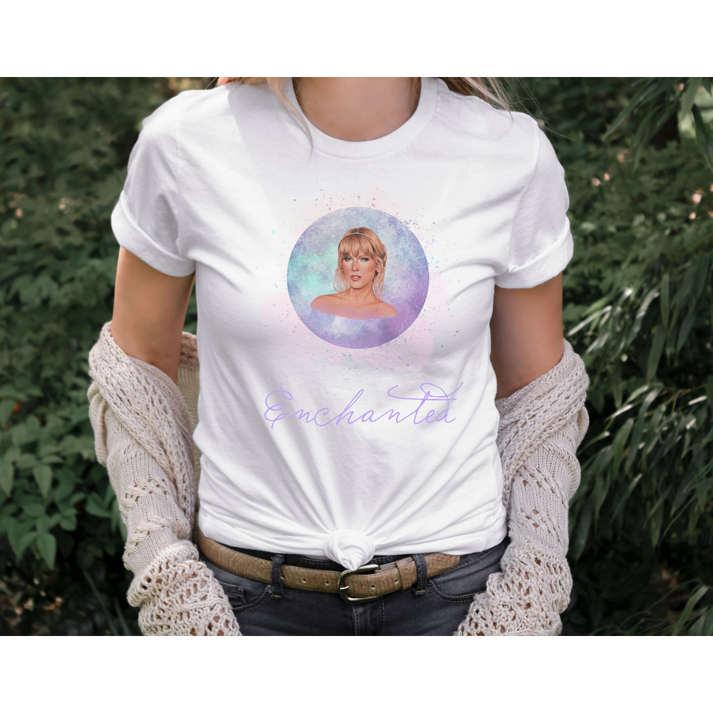 Enchanted Taylor Swift Tshirt The Eras Tour Merch Speak Now Shirt Purple Enchanted Moon Taylor Swiftees Bella and Canvas Swiftie Outfit - 4.jpg