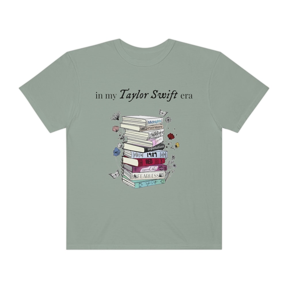 In My Taylor Swift Era Tshirt Albums as Book Stack Taylor Swiftees Merch Eras Tour Speak Now Shirt Midnights Swiftie Albums Red Outfit 1989 - 3.jpg