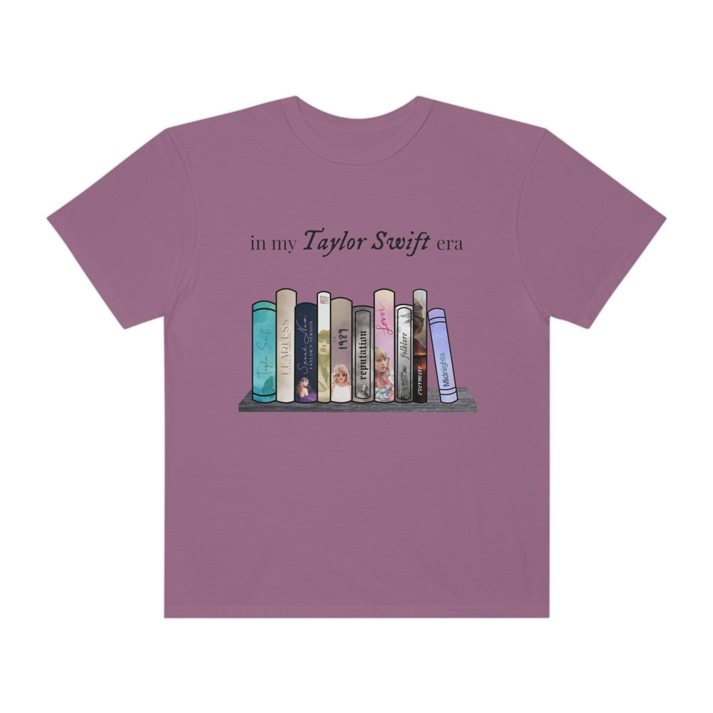 In My Taylor Swift Era Tshirt Albums as Books Taylor Swiftees Merch Eras Tour Speak Now Shirt Midnights Swiftie Albums Red Outfit 1989 Style - 6.jpg