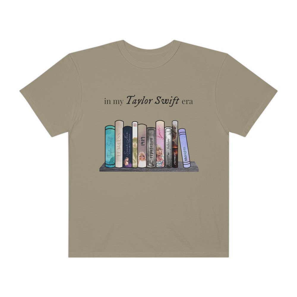 In My Taylor Swift Era Tshirt Albums as Books Taylor Swiftees Merch Eras Tour Speak Now Shirt Midnights Swiftie Albums Red Outfit 1989 Style - 7.jpg