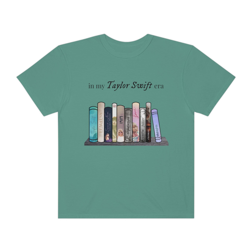 In My Taylor Swift Era Tshirt Albums as Books Taylor Swiftees Merch Eras Tour Speak Now Shirt Midnights Swiftie Albums Red Outfit 1989 Style - 8.jpg