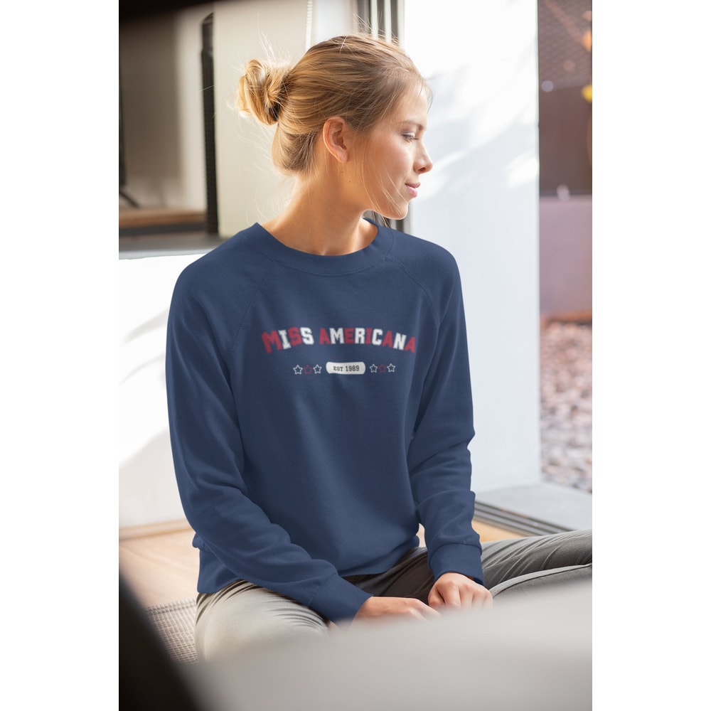 Miss Americana Sweatshirt Taylor Swift Red White Blue Miss Americana Lover Sweatshirt School Shirt Reputation - 4.jpg