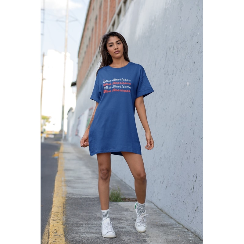 Miss Americana Taylor Swift Tee Retro Red White Blue Softstyle Tshirt Groovy The Eras Tour Merch Taylor Swiftees Lover Era Live Free - 2.jpg