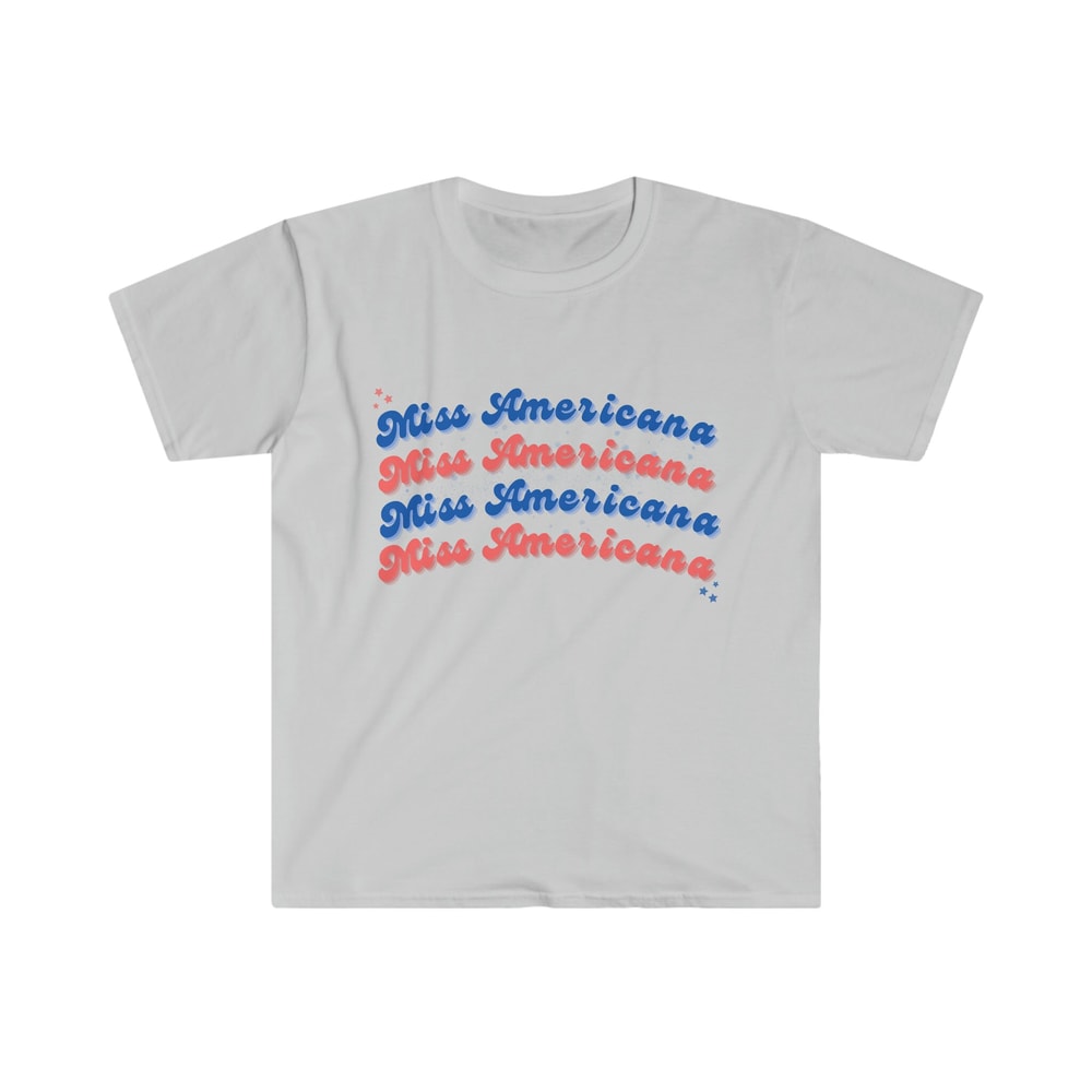 Miss Americana Taylor Swift Tee Retro Red White Blue Softstyle Tshirt Groovy The Eras Tour Merch Taylor Swiftees Lover Era Live Free - 9.jpg