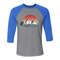 Mountain Sunset 34 Sleeve Baseball Tee Bella and Canvas 3200 Unisex Shirt Womens Nature Mens Long Sleeve Graphic - 1.jpg