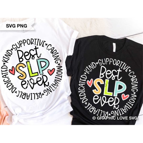 SLP Svg Png, Speech Therapy Svg, SLP Appreciation Gift, Spee - Inspire ...