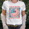 Retro Americana Tee 4th of July Land of the Free Tshirt Independence Day Americana Vintage Shirt USA Freedom Women's T-shirt Live Free - 1.jpg