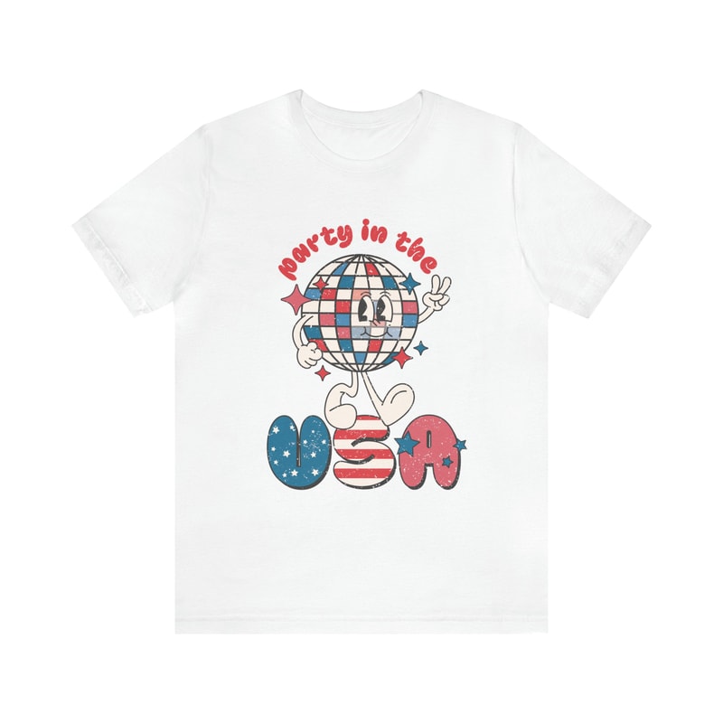 Retro Americana Tee 4th of July Party in the USA Tshirt Independence Day Miss Americana Vintage Freedom American T-shirt USA Live Free - 5.jpg