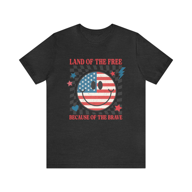 Retro Americana Tee 4th of July Land of the Free Tshirt Independence Day Americana Vintage Shirt USA Freedom Women's T-shirt Live Free - 8.jpg