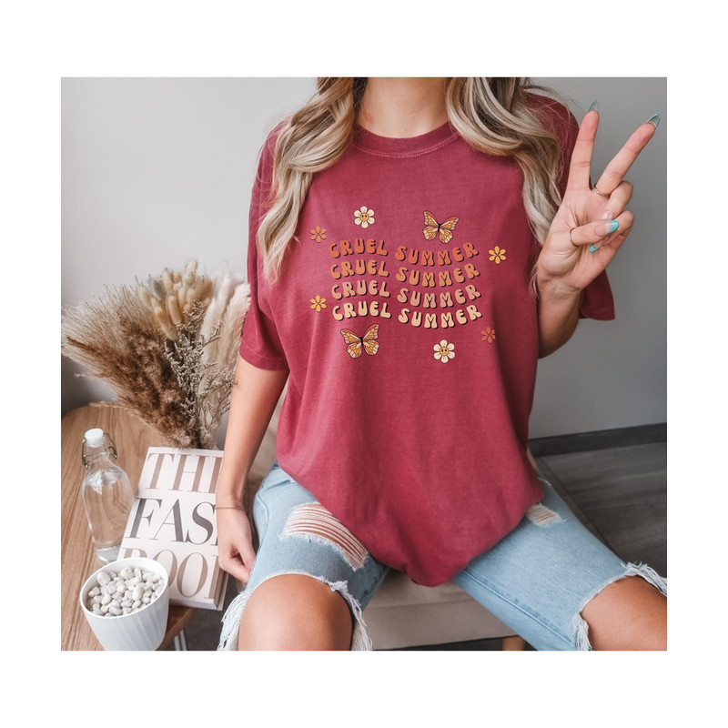 Summer Forecast Cruel Summer Tshirt Taylor Swift Lover Merch The Eras Tour Concert Tee Devils Roll Dice Angels Roll Eyes Swiftees Swifties - 5.jpg