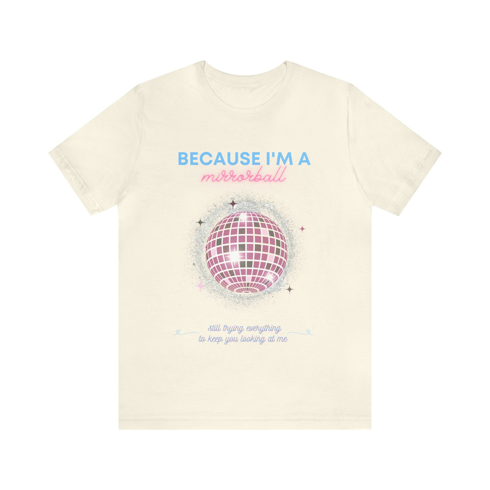 Taylor Swiftie Merch Tshirt Eras Tour Taylor Swift Mirrorball Folklore Swiftee Blue Pink Purple Disco - 3.jpg