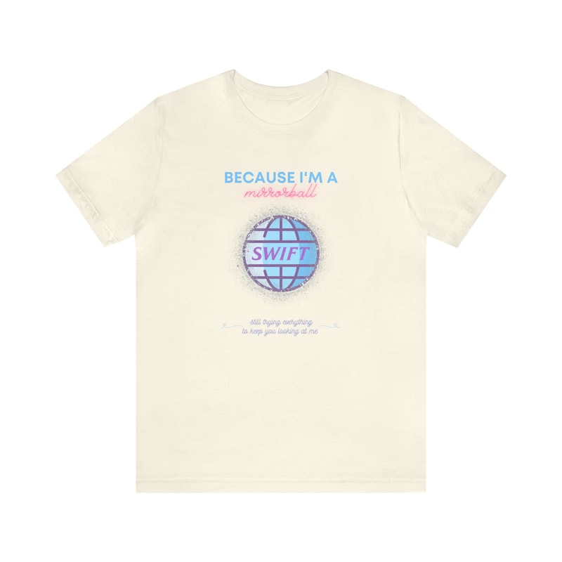 Taylor Swiftie Merch Tshirt Eras Tour Taylor Swift Mirrorball Folklore Swiftee Blue Pink Purple - 7.jpg