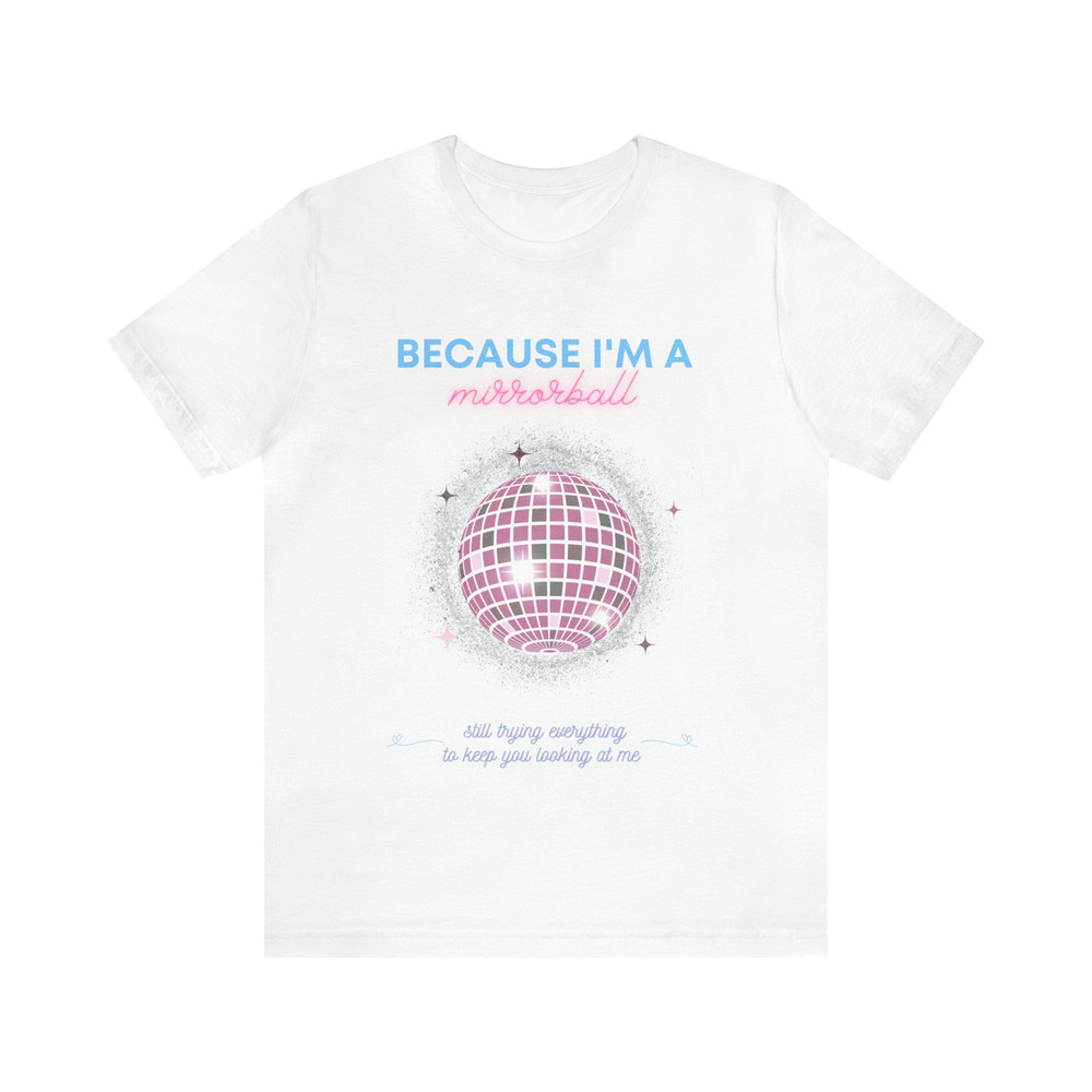 Taylor Swiftie Merch Tshirt Eras Tour Taylor Swift Mirrorball Folklore Swiftee Blue Pink Purple Disco - 2.jpg