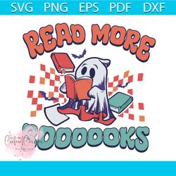 read more books spooky teacher halloween svg cricut file