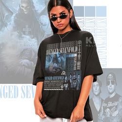 avenged sevenfold t-shirt, night mare graphic inspired music shirt