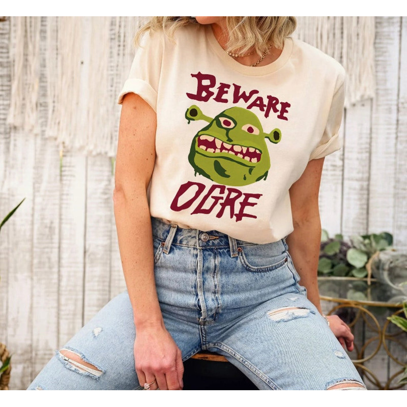 Beware Ogre Shrek Sweatshirt, Beware Ogre Shrek T-shirt, Funny Shrek Hooded Shirt - 1.jpg