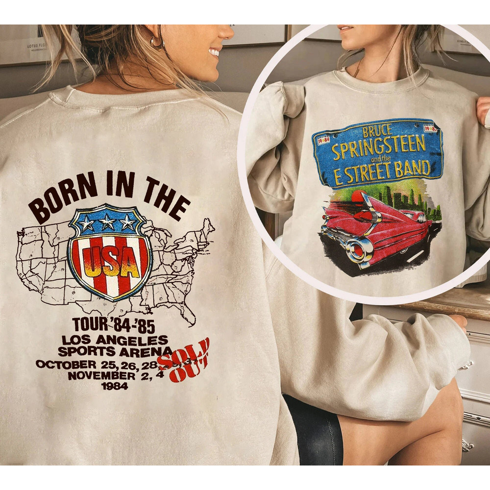 Bruce springsteen Unisex Shirt, Bruce Springsteen, Springsteen Concert, The Boss, Springsteen Tour, Rock Tour 2023 Shirt, Bruce 2023 Tour - 1.jpg