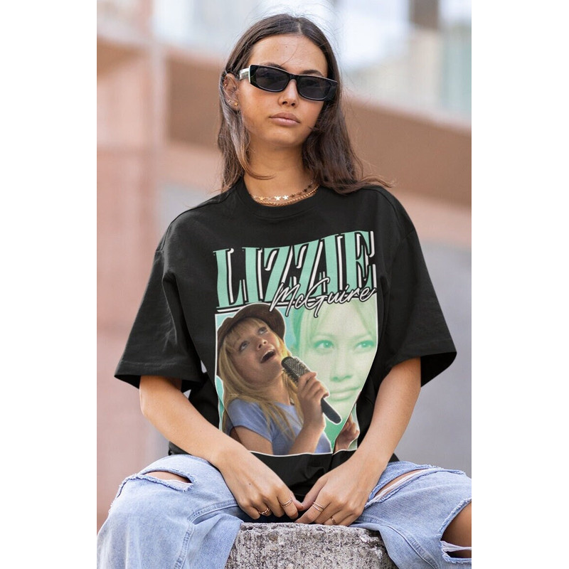 Lizzie McGuire 90’s Vintage Tee Inspired Homage Classic Graphic, Vintage Bootleg Inspired Tee, Lizzie McGuire Tshirt Funny Retro - 1.jpg