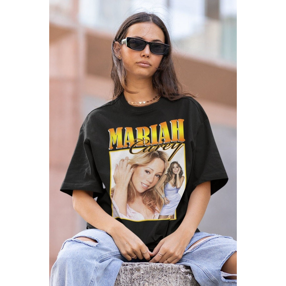 Mariah Carey 90’s Vintage Tee Inspired Homage, Vintage Bootleg Inspired Tee, Mariah Carey Tshirt Funny Retro - 1.jpg