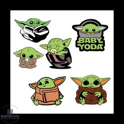 baby yoda bundle star wars svg,baby yoda svg, baby yoda bundle