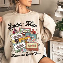 spider-man across the spider-verse shirt, miles morales ghost spider spider-punk shirt, spiderman sh