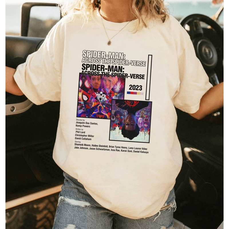 Spider-Man Across the Spider-Verse Shirt Miles Morales Ghost-Spider Spider Punk Shirt Spidey Superhero Shirta107 - 1.jpg