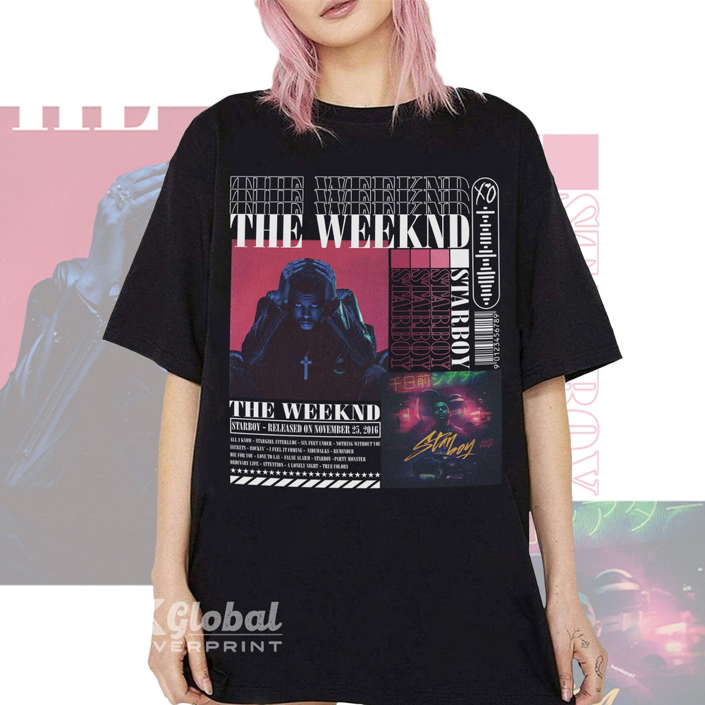 The Weeknd T-Shirt, Starboy Music Shirt, Graphic Inspired Shirt - 190723S2-48 - 4.jpg