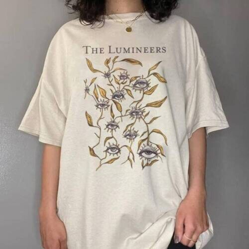 Vintage The Lumineers Eye n Vine Shirt unisex graphic, The Lumineers retro shirt, The Lumineer band shirt - 1.jpg