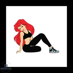 little mermaid svg, layered cricut file, ariel cricut, little mermaid, ariel svg, ariel sport svg, cartoon svg, disney s