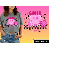 cheer vibes png, cheer shirt, cheerleader png, game day vibes png, game day png, mom mode png, competition vibes png, ch
