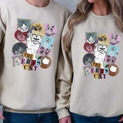 the eras cat version shirt, concert shirt, albums shirt, cat version shirt, karma is a cat shirt