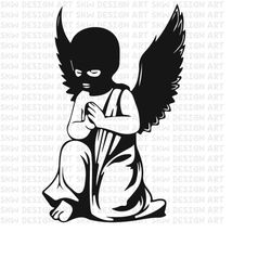 angel wings svg angel wing vector angel svg halo svg angel wings clipart angel cricut angel silhouette angel cut file ep