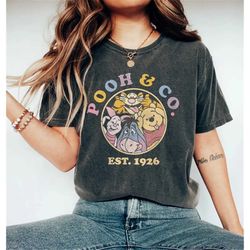vintage winnie the pooh comfort colors shirt, pooh bear shirt, disneyland shirt, pooh friend shirt, 1926 winnie the pooh