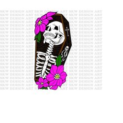 skeleton halloween svg, halloween horror movie svg, horror movie svg, coffin skeleton, cricut halloween svg, digital dow