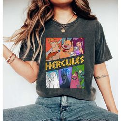 vintage hercules shirt disney hercules megara hades shirt, magic kingdom, disneyland family trip vacation gift unisex t-