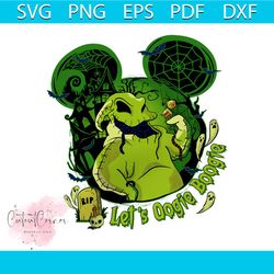 lets oogie boogie svg boogie man bash 2023 png download