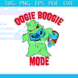 stitch oogie boogie mode halloween svg digital cricut file
