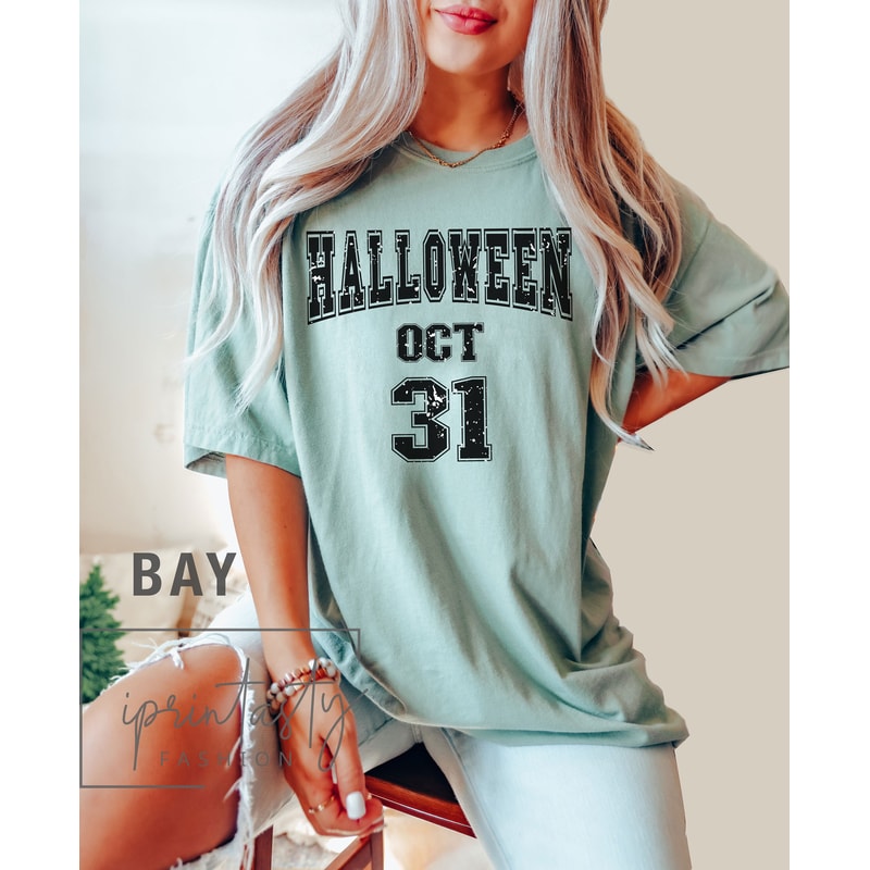 Comfort ColorsĀ® 31 October Shirt, Halloween 31 OctobertShirt, Halloween T-shirt, Women Halloween Shirt, Girls Halloween Shirt, iprintasty - 2.jpg