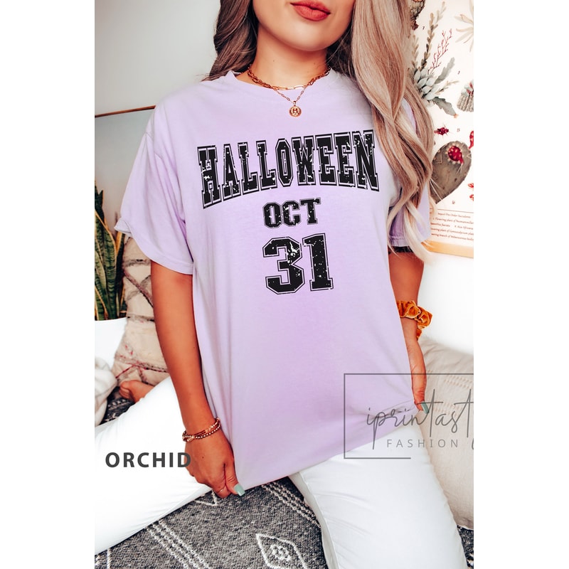 Comfort ColorsĀ® 31 October Shirt, Halloween 31 OctobertShirt, Halloween T-shirt, Women Halloween Shirt, Girls Halloween Shirt, iprintasty - 3.jpg