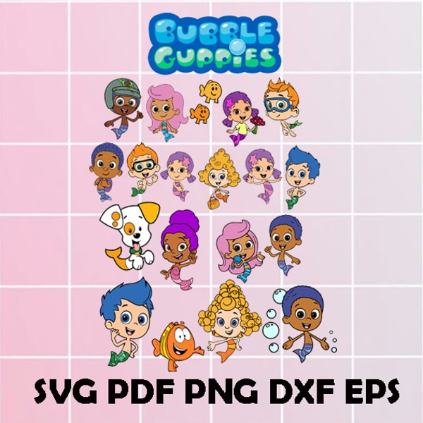 Printable Bubble Guppies Characters Bubble Guppies