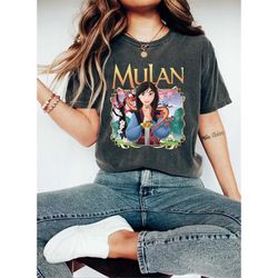 disney mulan princess comfort colors shirt, disney princess shirt, princess mulan shirt, disneyworld shirt, disney girl