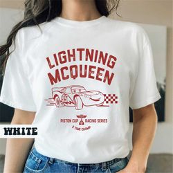 vintage lightning mcqueen comfort color shirt, pixar cars movie comfort colors shirt, disney birthday shirt, birthday bo