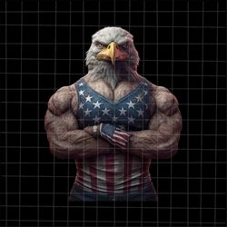 4th Of July Gymer Png, American Bald Eagle Mullet Png, America Eagle Gymer Png, Eagle Mullet Png, Patriotic Day Png, Fou