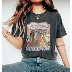 vintage lady and the tramp png file, lady and the tramp, dog lover, magic kingdom, lady and the tramp instant download