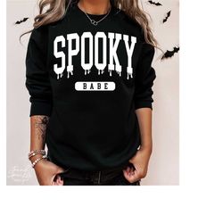 spooky babe svg, png, spooky babe shirt svg, halloween shirt svg, halloween svg, babe halloween svg, spooky svg, spooky
