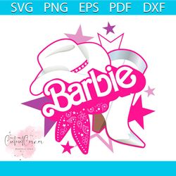 cowgirl barbie svg barbie dream house svg file