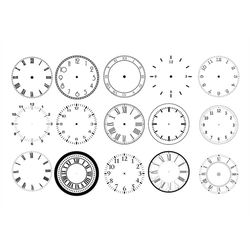 clock face svg bundle, clock face clipart, clock face svg for cricut, clock face svg cut files, clock face silhouette