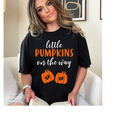 fall twin pregnancy announcement shirt svg, png, thanksgiving baby announcement svg, twin pregnancy reveal shirt svg, fa
