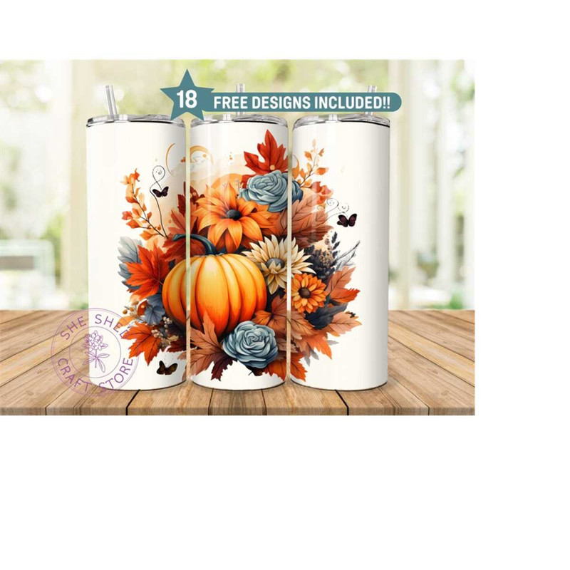 MR-1582023183822-fall-floral-pumpkin-seamless-pattern-20oz-sublimation-tumbler-image-1.jpg
