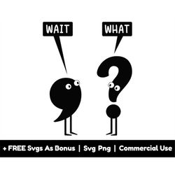 wait what svg png files, funny grammar svg, comma svg, question mark svg, english teacher svg
